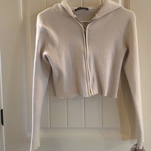 Brandy Melville Front Zip Hoodie